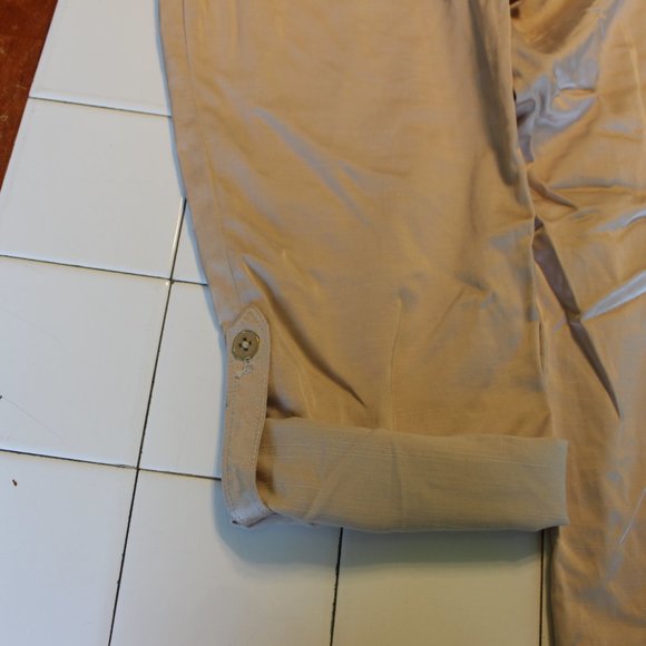 ROBERTSON CROPPED BEIGE  PANTS SIZE 6 - Picture 7 of 7